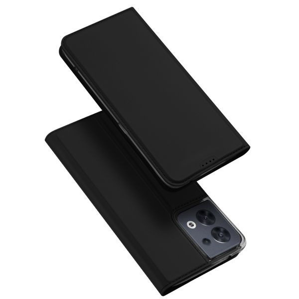 Dux Ducis Slim TPU Klapphülle für das Oppo Reno 8 5G - Schwarz