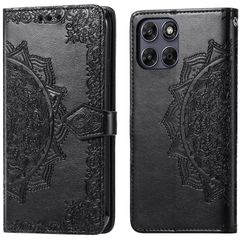 imoshion Mandala Klapphülle Motorola Moto G77 - Schwarz