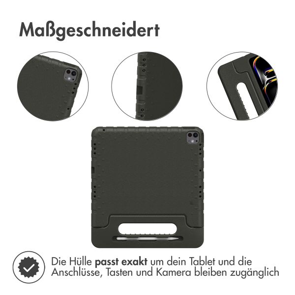 imoshion Schutzhülle mit Handgriff kindersicher Apple iPad Pro 11 (2024) M4 - Schwarz