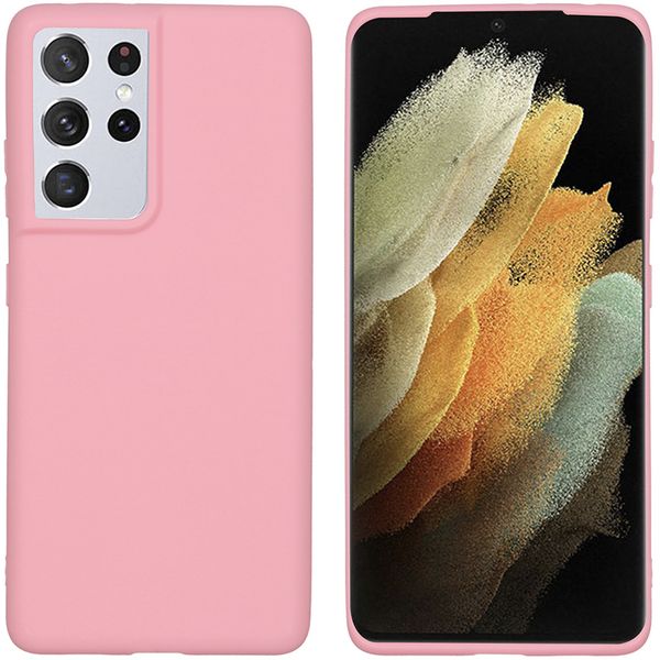 imoshion Color TPU Hülle für Samsung Galaxy S21 Ultra - Rosa