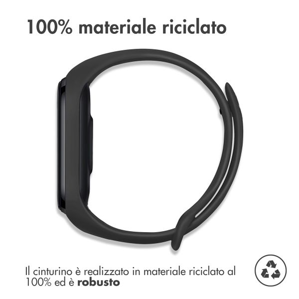 imoshion Silikon Sportarmband für Xiaomi Mi Band 3 / 4 - Schwarz