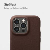 imoshion Texture Backcover Apple iPhone 13 Pro - Dunkelbraun