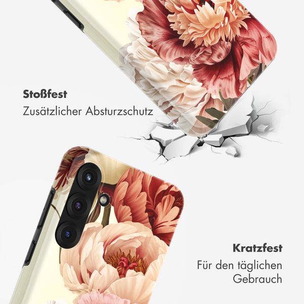 Selencia Vivid Back Cover Samsung Galaxy S25 FE - Vintage Peony