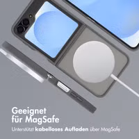 imoshion Color Guard Back Cover mit MagSafe Samsung Galaxy Z Flip 7 FE - Grau