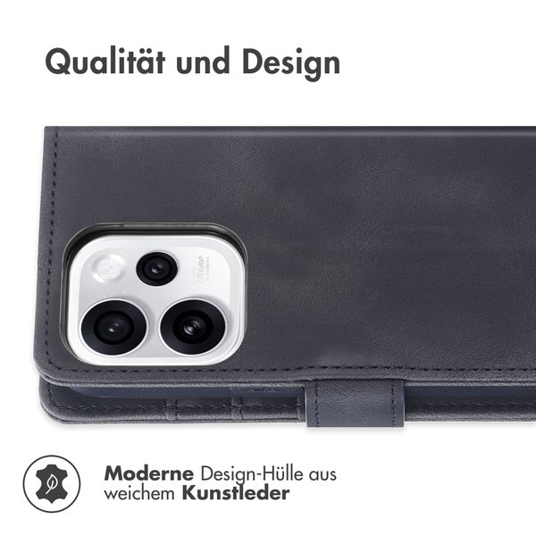 imoshion Klapphülle mit Kordel Oppo Reno 15F - Schwarz