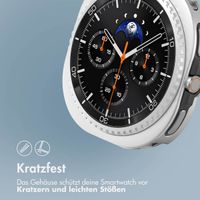 imoshion Bumper Hard Case für das Samsung Galaxy Watch 8 Classic (46 mm) - Silber