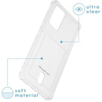 imoshion Soft Case Back Cover mit Kartenfach Samsung Galaxy A72 - Transparent
