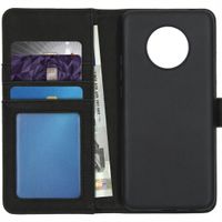 imoshion Luxuriöse Klapphülle OnePlus 7T - Schwarz