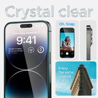 Spigen GLAStR Fit Displayschutzfolie  + Applicator 2-pack für das Apple iPhone 14 Pro