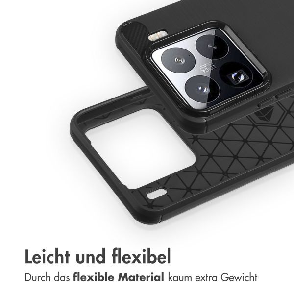 imoshion Brushed Back Cover für das Xiaomi 15 Pro - Schwarz