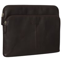 dbramante1928 Skagen Pro+ Sleeve - Laptop Hülle 13 Zoll - Laptop Sleeve - Echtes Leder - Apple MacBook Pro 13 Zoll / Air 13 Zoll - Hunter Dark