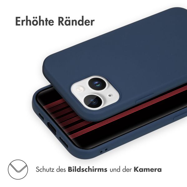 imoshion Color TPU Hülle für das iPhone 15 - Dunkelblau