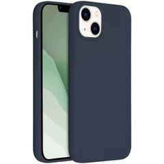 Accezz Liquid Silikoncase mit MagSafe Apple iPhone 14 Plus - Dunkelblau