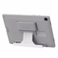 UAG Scout Healthcare backcover mit Ständer und Strap Samsung Galaxy Tab A9 Plus - Weiß / Grau