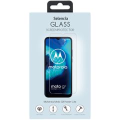 Selencia Displayschutz aus gehärtetem Glas Moto G8 Power Lite