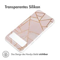 imoshion Design Hülle für das Google Pixel 8 - Pink Graphic