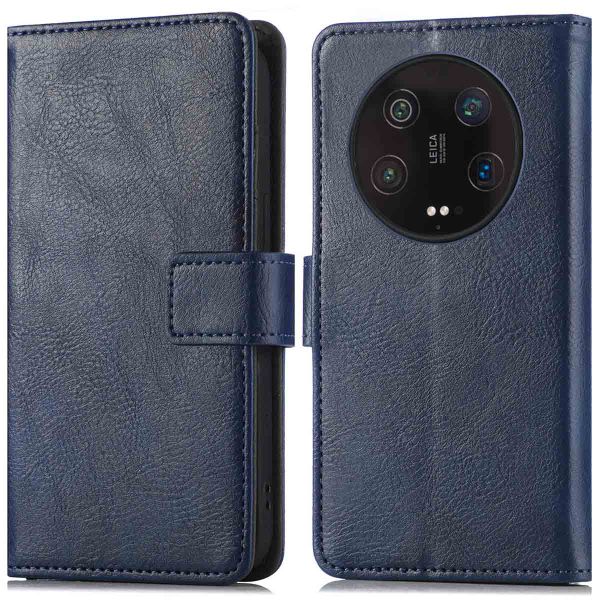 imoshion Luxuriöse Klapphülle Xiaomi 13 Ultra - Dunkelblau