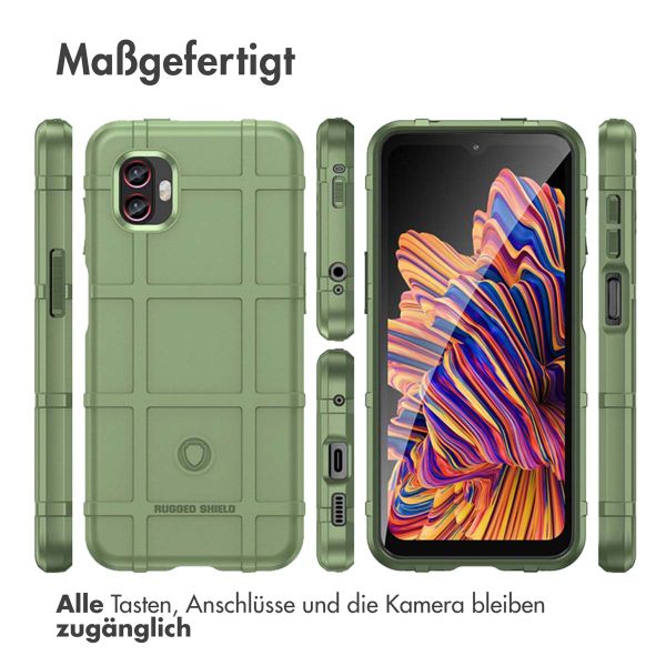 imoshion Rugged Shield Backcover für das Samsung Galaxy Xcover 6 Pro - Grün