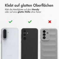 imoshion Metallplättchen für magnetische Halterungen - Grau