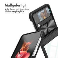 imoshion Back Cover mit Kameraschieber für das Samsung Galaxy Z Flip 4 - Schwarz