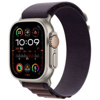 WiWu Alpine nylonarmband für das  Apple Watch Series 1 t/m 11 / SE / Ultra (44/45/46/49 mm) - Indigo