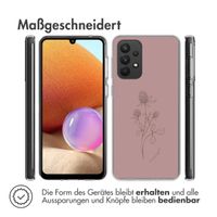 imoshion Design Hülle für das Samsung Galaxy A33 - Floral Pink