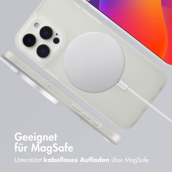 imoshion Color Guard Back Cover mit MagSafe für das iPhone 15 Pro Max - Weiß