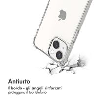 imoshion Back Cover mit Band + Armband Apple iPhone 13 - Perlenherzen