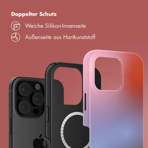 Selencia Vivid Rückabdeckung mit MagSafe Apple iPhone 16 Pro Max - Gradient Soft Blush