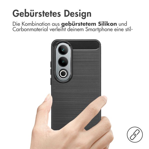 imoshion Brushed Back Cover für das OnePlus Nord CE 4 - Schwarz