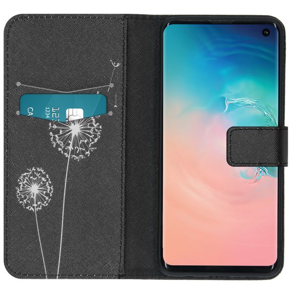 imoshion Design TPU Klapphülle Samsung Galaxy S10 - Dandelion