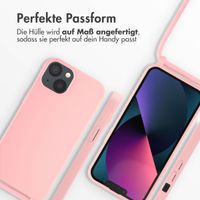 imoshion SilikonHülle mit Band Apple iPhone 13 - Rosa