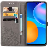 imoshion Mandala Klapphülle Huawei P Smart (2021) - Grau