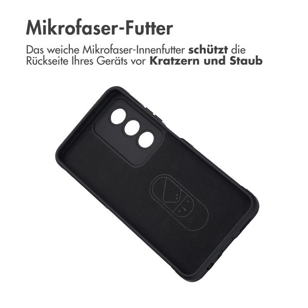 imoshion EasyGrip Back Cover für das Oppo A80 5G - Schwarz