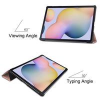 imoshion Trifold Klapphülle Samsung Galaxy Tab S8 Plus / S7 Plus / S7 FE 5G - Roségold