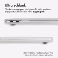 imoshion Laptop Cover Apple MacBook Air 13 Zoll (2018-2020) - Transparent