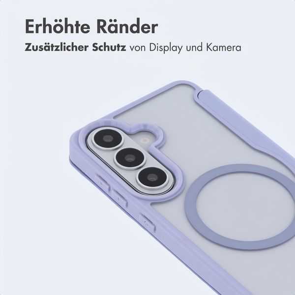 imoshion Transparente Bookcase mit MagSafe Samsung Galaxy S26 - Lila