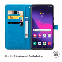 imoshion Mandala Klapphülle für das Samsung Galaxy S25 Ultra - Türkis