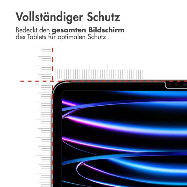 imoshion Displayschutz aus gehärtetem Glas Apple iPad Pro 12.9 (2018/2020/2021/2022)