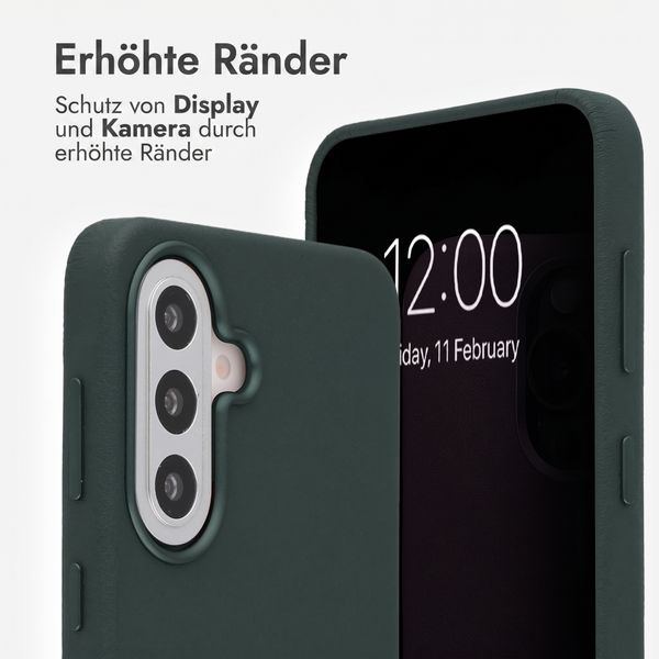 Accezz MagSafe Leather Backcover Samsung Galaxy A57 (5G) - Cedar Green