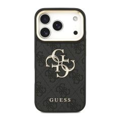 Guess 4G Metal Logo Back Cover Apple iPhone 18 Pro Max / 17 Pro Max - Black