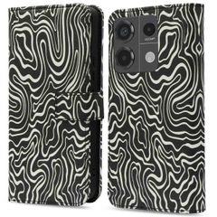 imoshion Design Klapphülle Xiaomi Redmi Note 13 Pro (5G) / Poco X6 - Black And White