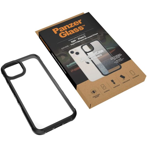 PanzerGlass SilverBullet ClearCase für das iPhone 13 - Schwarz