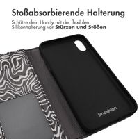 imoshion Design Klapphülle Apple iPhone Xr - Black And White