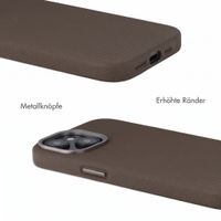 Accezz Mesh Backcover mit MagSafe Apple iPhone 15 - Braun