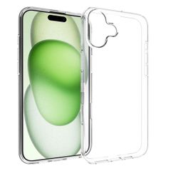 Accezz Clear TPU Backcover Apple iPhone 16 Plus - Transparent