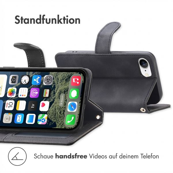 imoshion Klapphülle mit Kordel Apple iPhone 17e / 16e - Schwarz