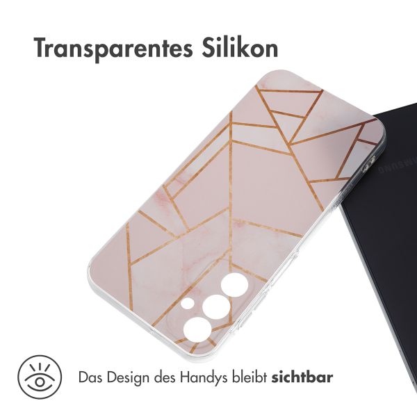 imoshion Design Hülle Samsung Galaxy A15 (5G/4G) - Pink Graphic