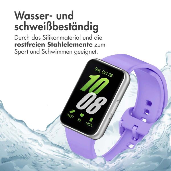 imoshion Silikonband für das  Samsung Galaxy Fit 3 - Lila / Lilac
