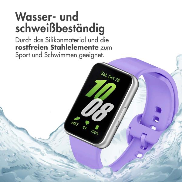 imoshion Silikonband für das Samsung Galaxy Fit 3 - Lila